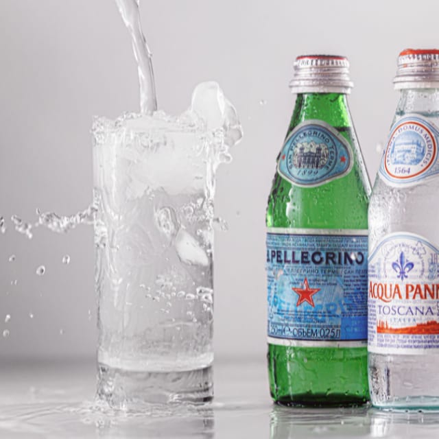 Sparkling  Bottled Water.