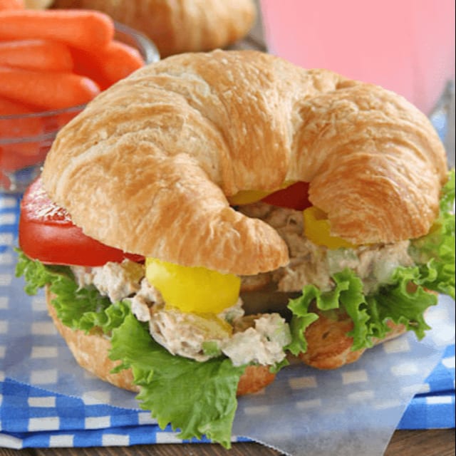 Tuna Salad Croissant.