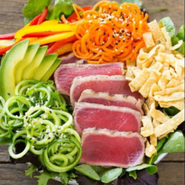 Ahi Tuna Salad.