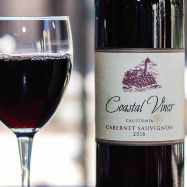 Cabernet Sauvignon Coastal Vines, California Red Wine.