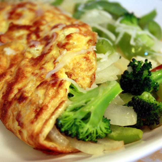Veggie Omelette.