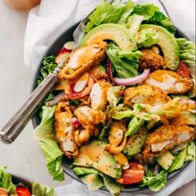 Crispy Chicken Salad.