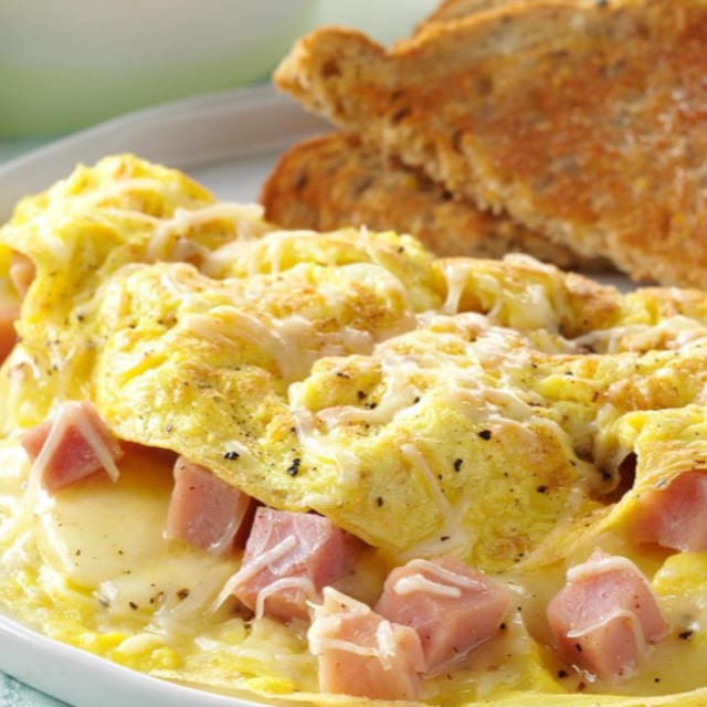 Ham Omelette.