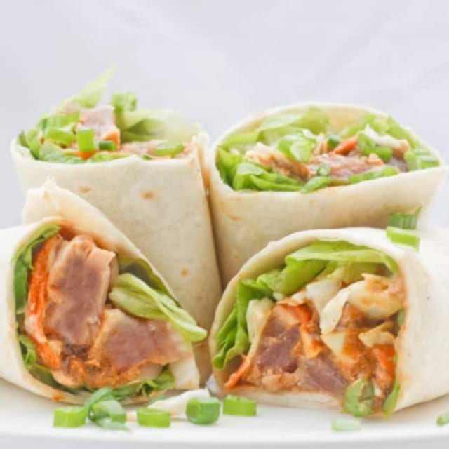 Ahi Tuna Wrap.