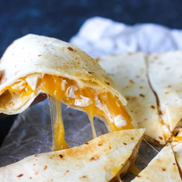 Cheese Quesadilla.