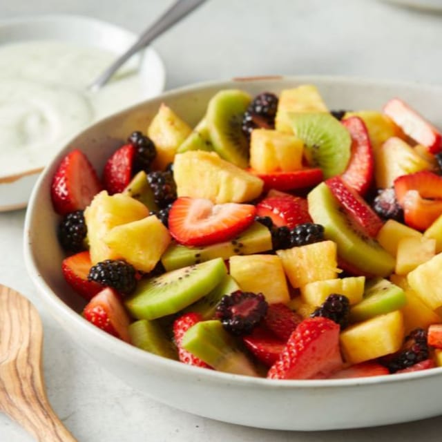 Dish of Fresh Fruit.