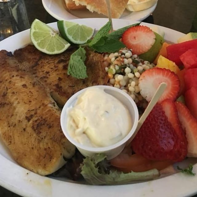 Tilapia Filet with Couscous.