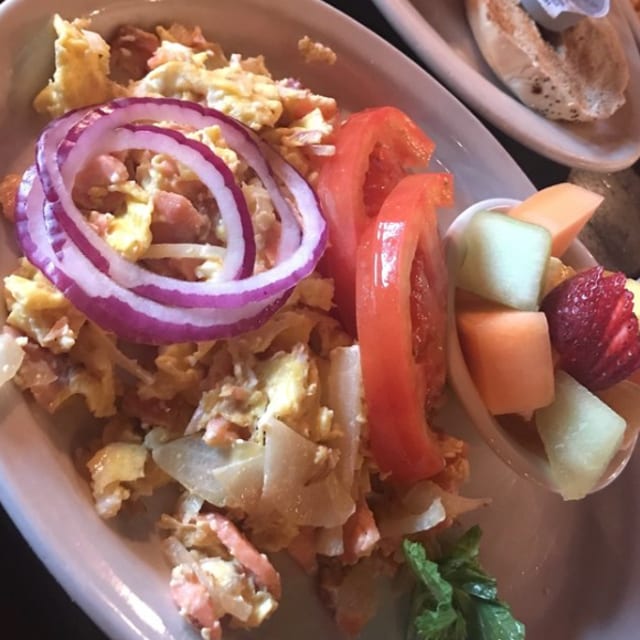 Lox Scramble.