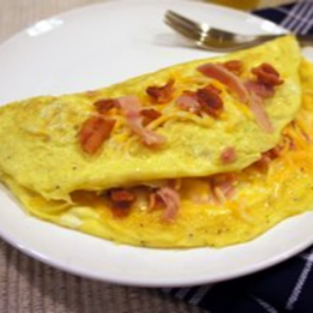 Bacon Omelette.