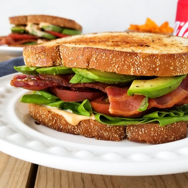 BLTA Sandwich.