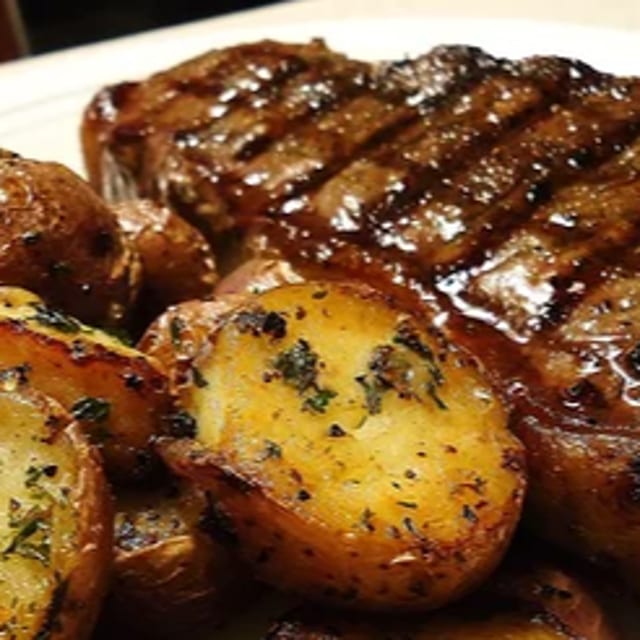 New York Steak Entrée.