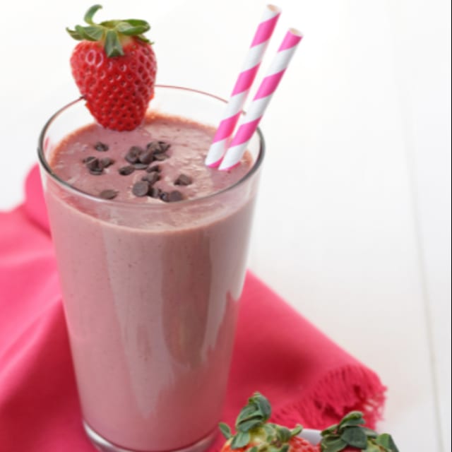 Chocolate Strawberry Shake.