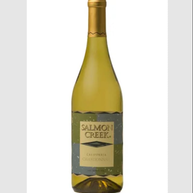 Chardonnay Salmon Creek, California White Wine.