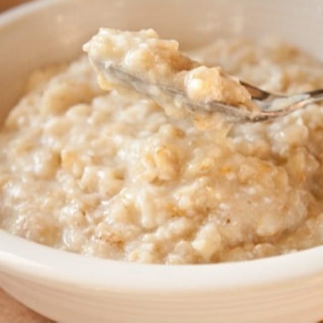Hot Oatmeal.