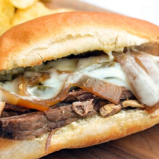 Philly Cheese Steak Sandwich