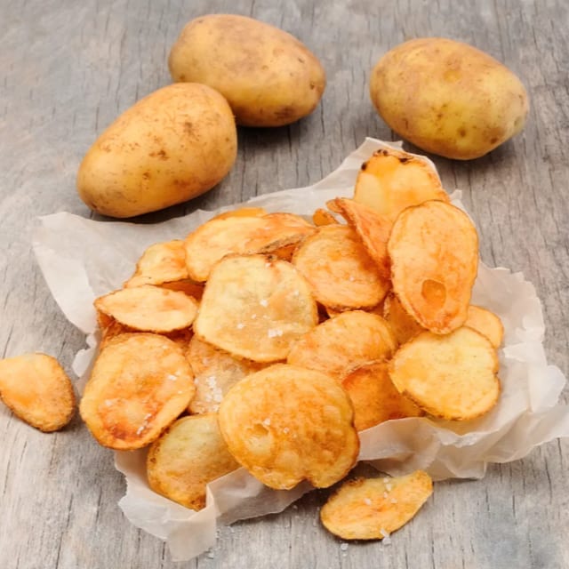 Homemade Potato Chips.