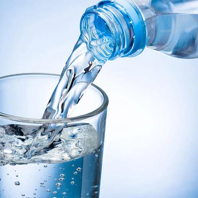 Natural Bottled Water.