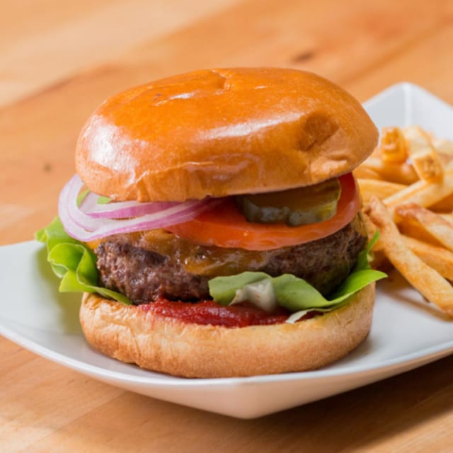 Bacon Cheese Burger.